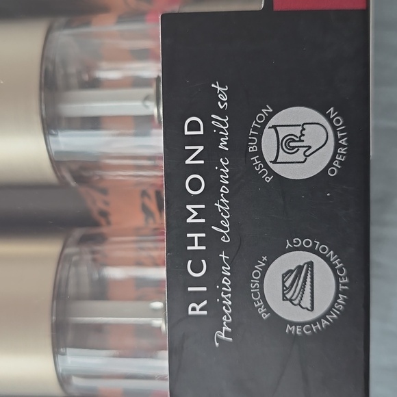 ❤️BUY 2 GET 1 FREE  Cole & Mason Black Richmond Electric Mill Gift Set - Picture 8 of 15